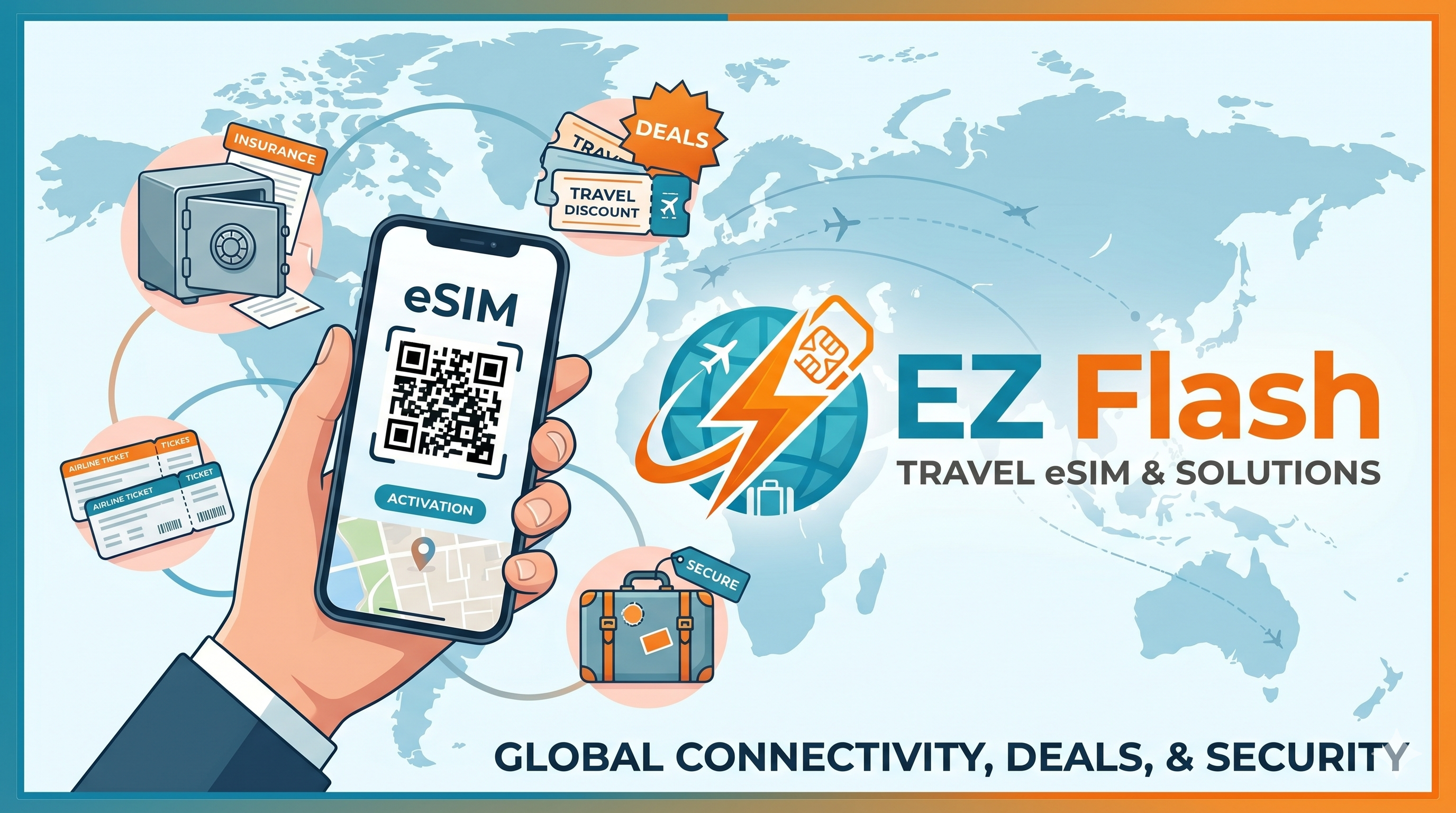 Ez Flash eSIM Banner